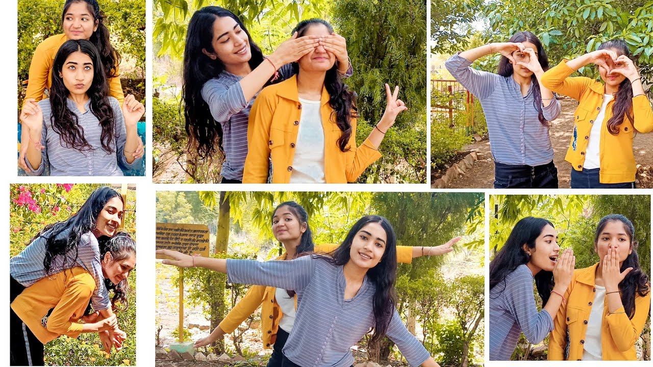 Female best friends posing and gesturing peace sign for selfie - Free Photo  (5nLW8b) - Noun Project